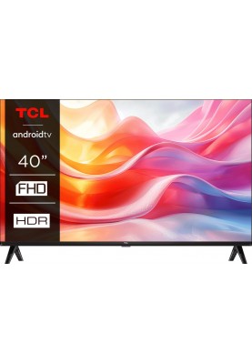 TCL Телевізор 40" LED FHD 60Hz Smart Android TV Black