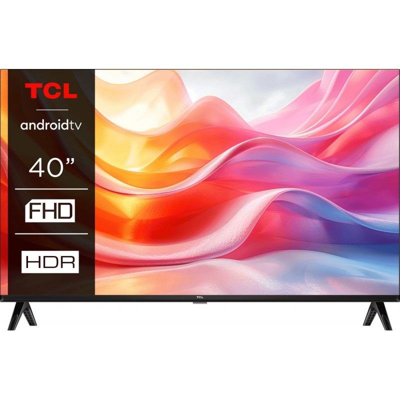 TCL Телевізор 40" LED FHD 60Hz Smart Android TV Black