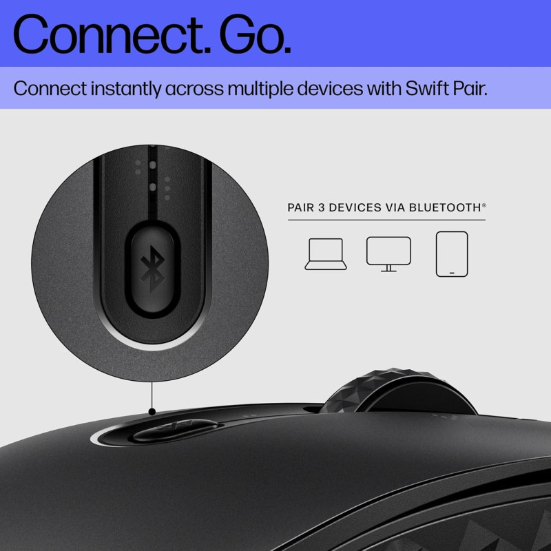 HP Миша 690 Rechargeable, BT, чорний