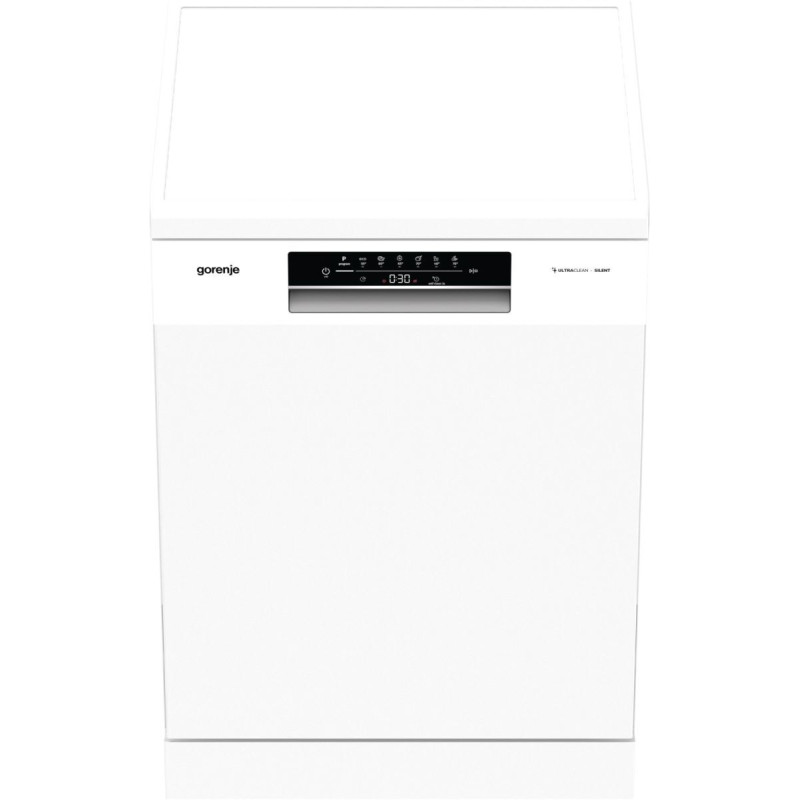 Gorenje Посудомийна машина, 16компл., A+++, 60см, дисплей, 3 кошика, AquaStop, білий