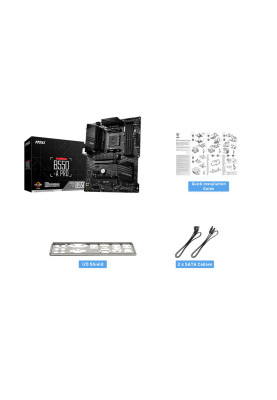 MSI Материнcька плата B550-A PRO sAM4 B550 4xDDR4 HDMI DP ATX