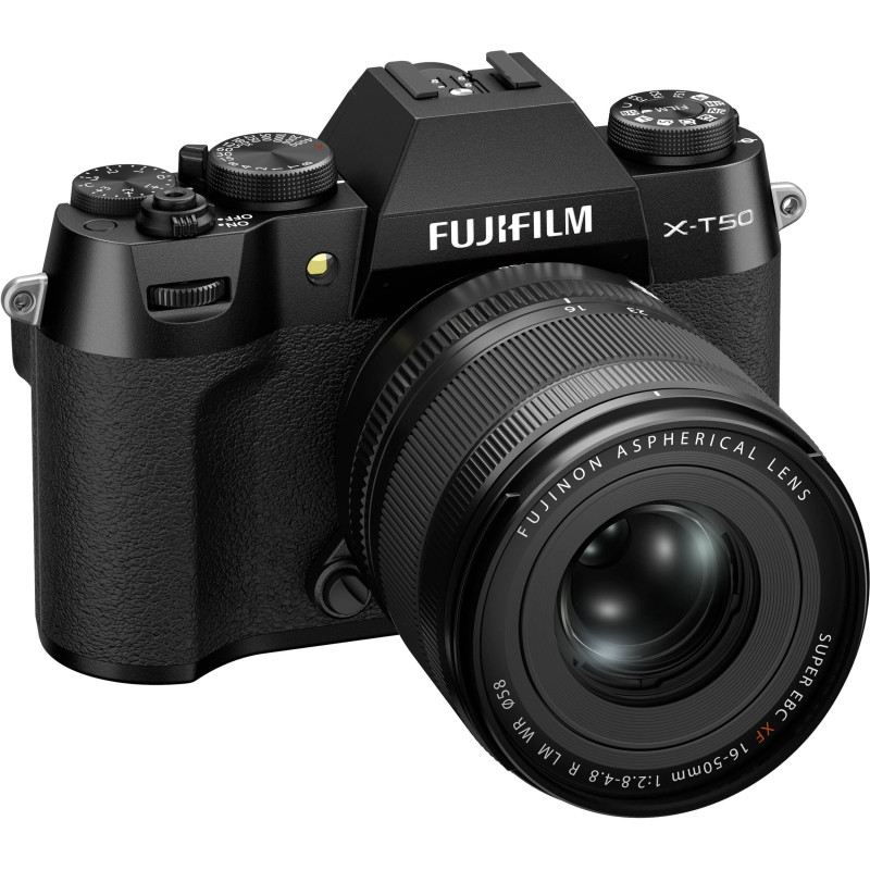 Fujifilm Цифр. фотокамера X-T50 + XF16-50mmF2.8-4.8 R LM WR Kit Black