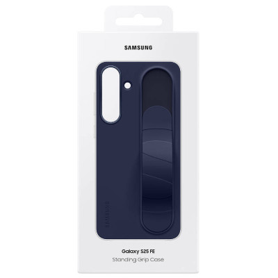 Samsung Чохол Samsung для Galaxy S25 FE (S731), Standing Grip case, синій темний