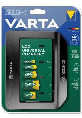 VARTA Зарядний пристрій LCD universal Charger Plus