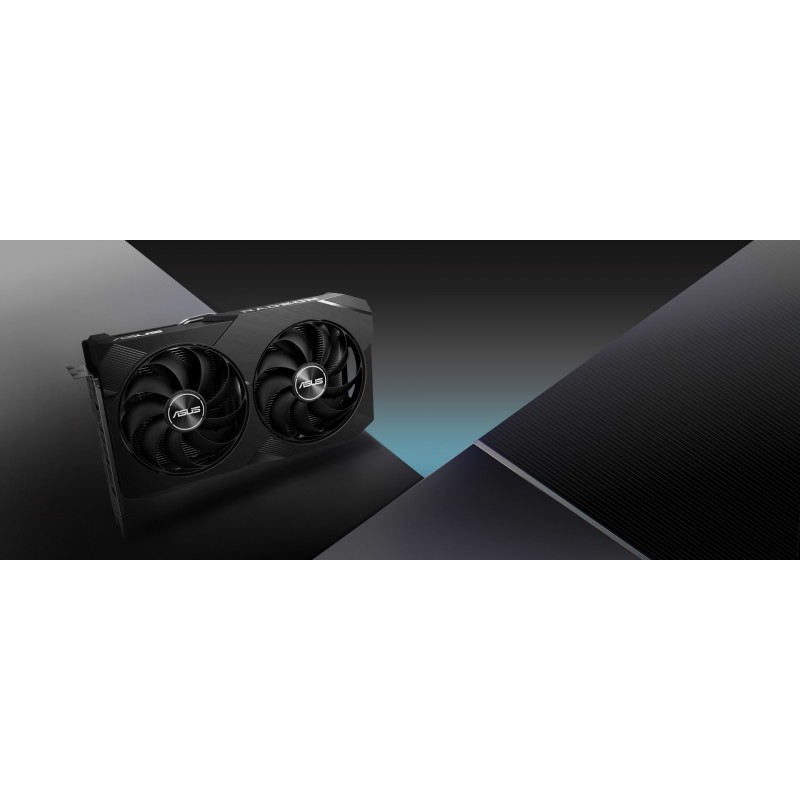 ASUS Відеокарта Radeon RX 7600 8GB GDDR6 DUAL OC V2 DUAL-RX7600-O8G-V2