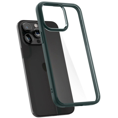 Spigen Чохол для Apple iPhone 15 Pro Max Ultra Hybrid, Abyss Green