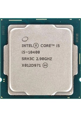 Intel Центральний процесор Core i5-10400 6C/12T 2.9GHz 12Mb LGA1200 65W TRAY