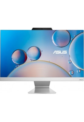 ASUS Комп'ютер персональний моноблок A3402WVAK-WPC0410 23.8" FHD AG Intel 3-100U, 16GB, F512GB, UMA, WiFi, кл+м, без ОС, білий