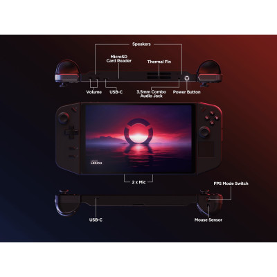 Lenovo Ігрова консоль Legion Go 8APU1 1TB