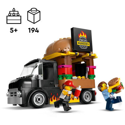 LEGO Конструктор City Вантажівка з гамбургерами
