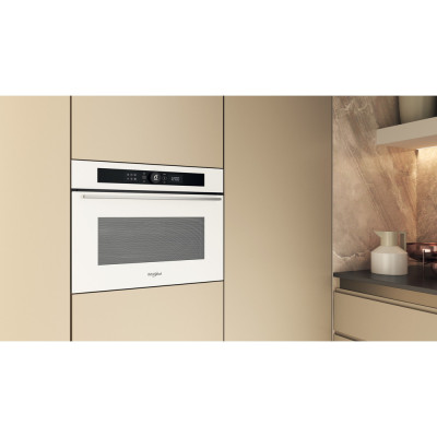 Whirlpool Духовий шафа Whirlpool електричний компактний, 40л, дисплей, конвекція, ф-ція мікрохвиль, білий