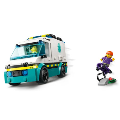 LEGO Конструктор LEGO City Швидка допомога LEGO Конструктор LEGO City Швидка допомога