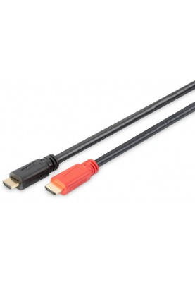 Digitus Кабель HDMI UHD 4K, w/Ethernet/Amplifier, type A M/M[15 m (AK-330118-150-S)]