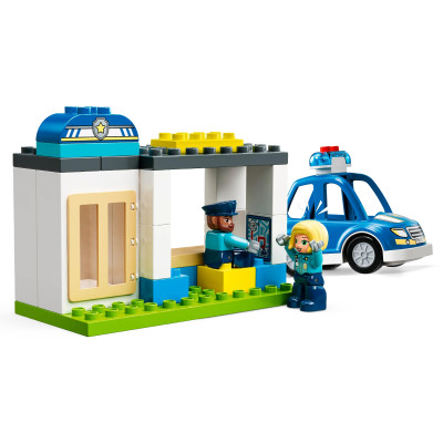 LEGO Конструктор DUPLO Town Поліцейська дільниця та гелікоптер