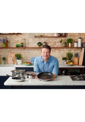 Tefal Каструля з кришкою, Jamie Oliver Home Cook, 3.1 л, 20 см, нержавіюча сталь