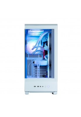 Zalman Корпус P50 DS без БР, 2xUSB3.0, 1xUSBType-C, 4x120мм ARGB, VGA 435мм, LCS ready, TG Side Panel, ATX, білий