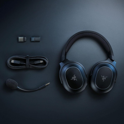 Razer Гарнітура ігрова Barracuda X Chroma, BT/WL, RGB, чорний