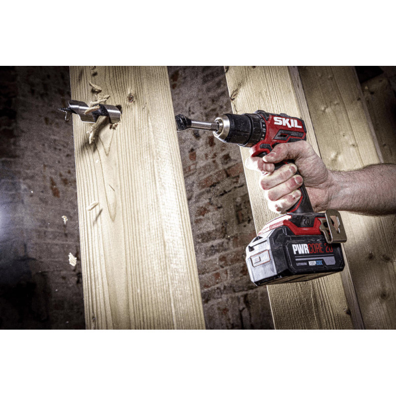 Skil Шурупокрут-дриль акумуляторний 3065 CA Compact 20В безщітковий 1х2.5А·год 60Нм 500·1800об·хв 0.9кг