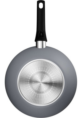 Tefal Сковорода ВОК Halo, 28см, алюміній, бакеліт, сірий