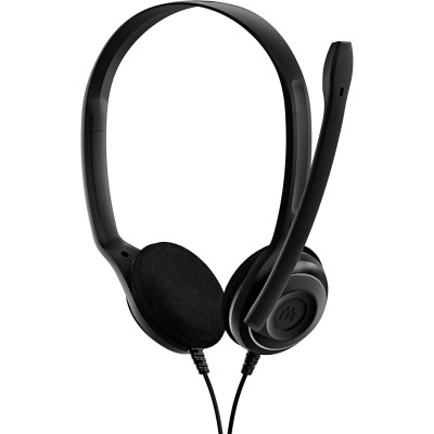 Epos Гарнітура комп'ютерна стерео On-Ear PC 8 Chat, USB, односпрямований, 2м, Чорний