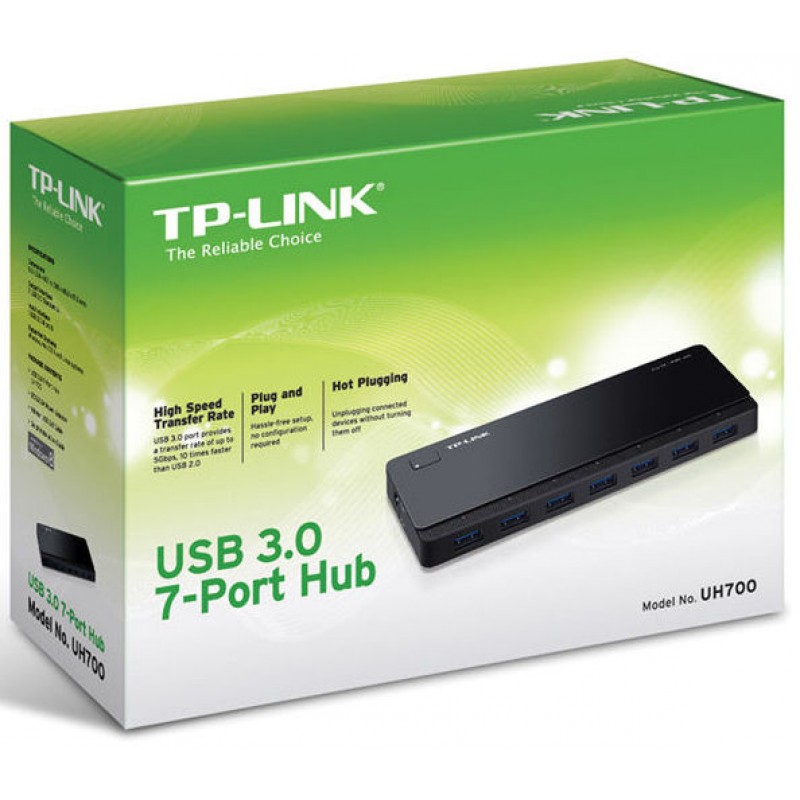 TP-Link USB-хаб UH700 7портов USB3.0