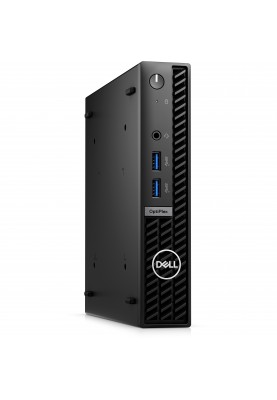 Dell Комп'ютер персональний неттоп OptiPlex 7010 MFF, Intel i5-13500T, 8GB, F256GB, UMA, WiFi, кл+м, Win11P