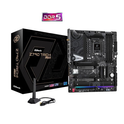 ASRock Материнська плата Z790 TAICHI LITE s1700 Z790 4xDDR5 M.2 HDMI ATX