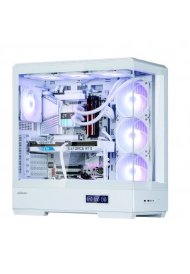 Zalman Корпус P50 DS без БР, 2xUSB3.0, 1xUSBType-C, 4x120мм ARGB, VGA 435мм, LCS ready, TG Side Panel, ATX, білий