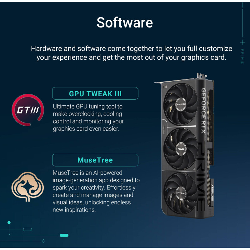ASUS Відеокарта GeForce RTX 5070 12GB GDDR7 PRIME-RTX5070-12G