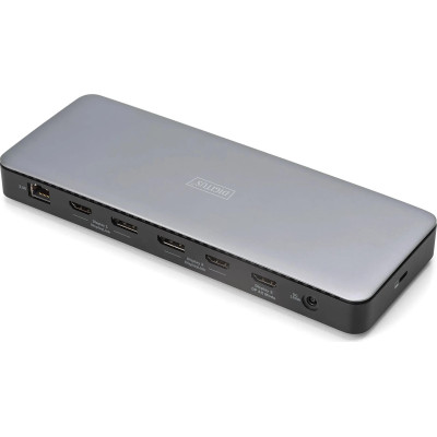Digitus Док-станція USB-C > 3xHDMI/2xDP/4xUSB-A/USB-C/RJ45/DC/Audio
