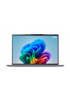 Acer Ноутбук Swift Go 14 AI SFG14-01 14.5" WQXGA IPS, Quallcomm X1P-42100, 16GB, F1TB, UMA, Win11, сірий