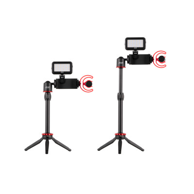 2E Мікрофон з триподом для мобільних пристроїв MM011 Vlog KIT, 3.5mm