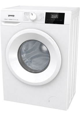 Gorenje Пральна машина фронтальна, 7кг, 1200, A+, 43.5см, дисплей, пар, інвертор, білий