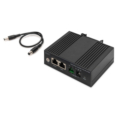 Digitus Розгалужувач DIGITUS Gigabit Ethernet PoE splitter, Industrial, 60W