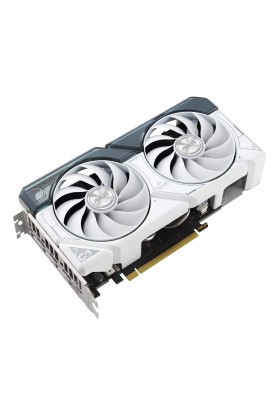 ASUS Відеокарта GeForce RTX 4060 8GB GDDR6 DUAL OC EVO білий DUAL-RTX4060-O8G-EVO-WHITE