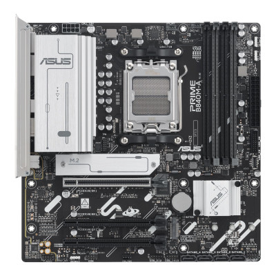 ASUS Материнська плата PRIME B840M-A-CSM sAM5 B840 4xDDR5 M.2 HDMI DP WiFi BT mATX CSM
