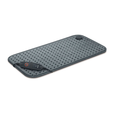 Beurer Електрогрілка Beurer традиційна форма, 60х30см, 100Вт, 6 режими, мікроволокно, мікроволокно, сірий