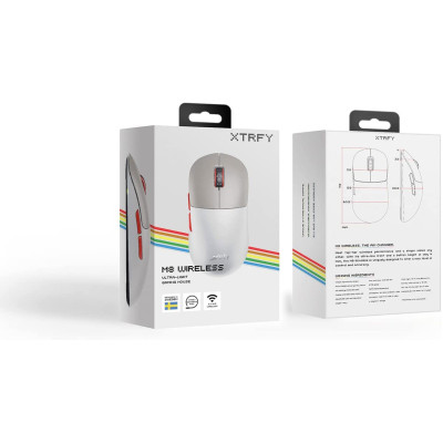Cherry Xtrfy Миша M8 WIRELESS Retro
