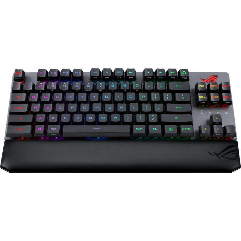 ASUS Клавіатура ROG Strix Scope RX TKL Wireless Deluxe RGB 84key USB/WL/BT EN Black