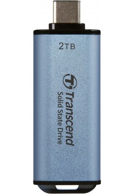 Transcend Портативний SSD 2TB USB 3.1 Gen 2 Type-C ESD300 Blue