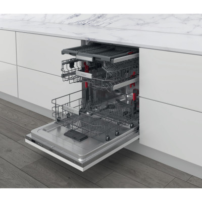 Whirlpool Посудомийна машина вбудована, 14компл., A+++, 60см, дисплей, 3й кошик, білий