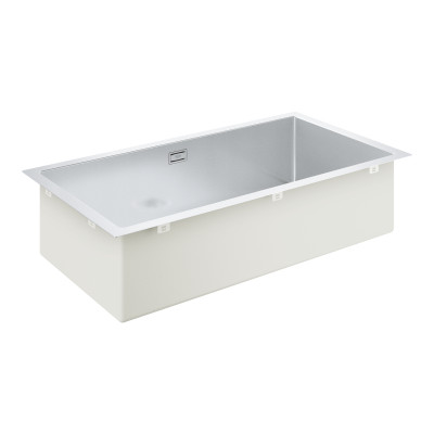 Grohe Мийка кухонная K700, нерж.сталь, прямокут., без крил, 800x400x200мм, чаша - 1, універсальна, нержавіюча сталь