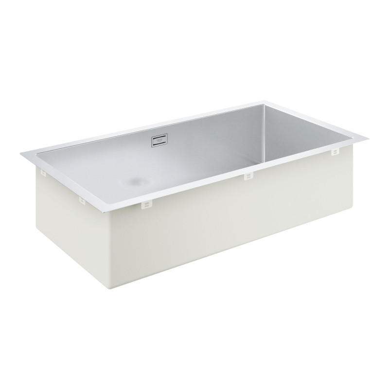 Grohe Мийка кухонна K700, нерж.сталь, прямокут., без крила, 800x400x200мм, чаша - 1, універсальна, нержавіюча сталь