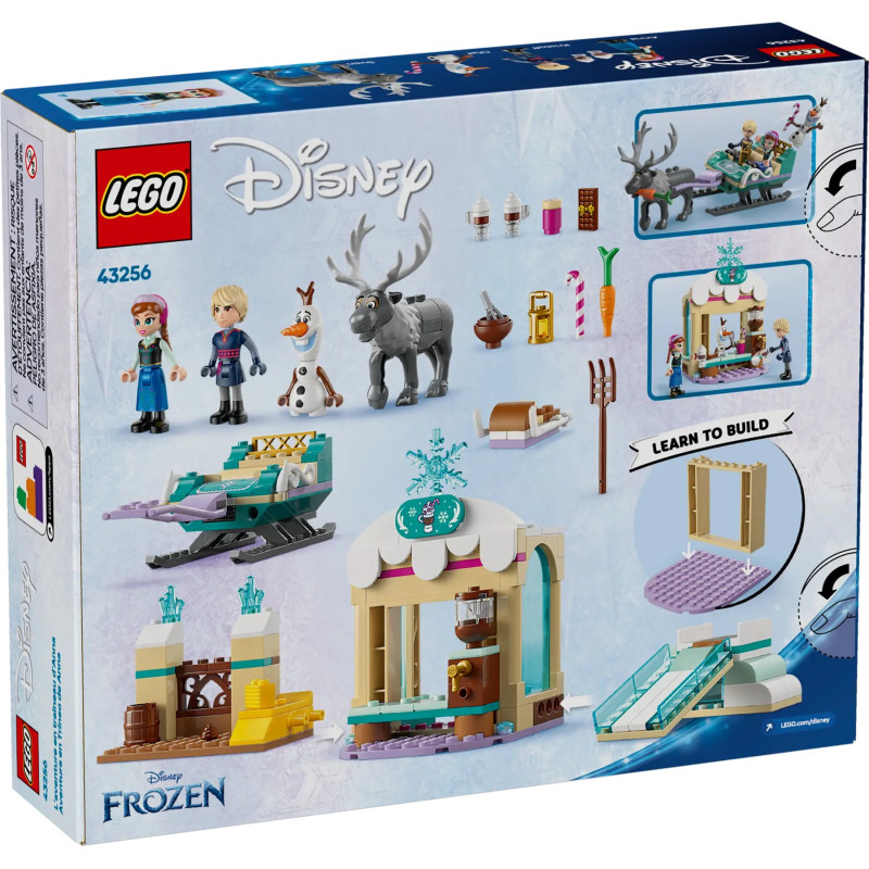 LEGO Конструктор Disney Princess Пригоди Анни на санях