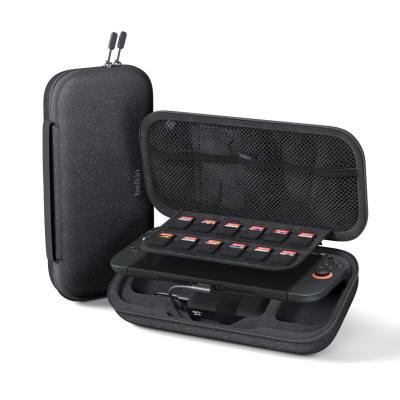 Belkin Чохол із аккумулятором 10000мА·рік для Nintendo Switch 2, Charcoal
