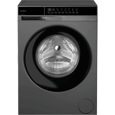 Candy Пральна машина Candy ProWash 100 фронтальна, 7кг, 1200, A, 43.9см, дисплей, пара, інвертор, люк чорний, cріблястий