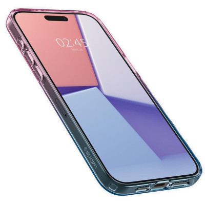 Spigen Чохол для Apple iPhone 15 Pro Liquid Crystal, Gradation Pink