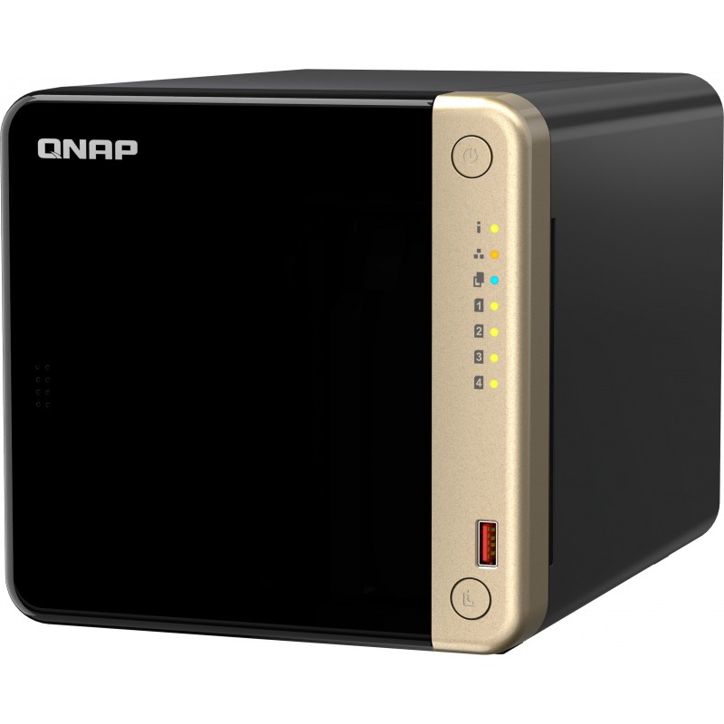 QNAP Мережеве сховище TS-464-8G (2.5GbE HDMI USB 3.2 Gen2)