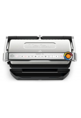 Tefal Гриль прижимний OptiGrill+ XL 2000Вт, темп. режимів-4, з`ємні пластини, алюміній, метал