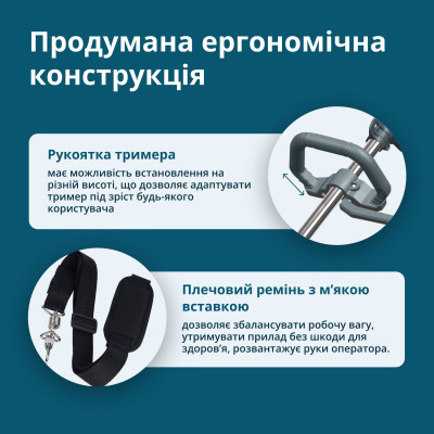 Könner & Söhnen Набір із двох акумуляторних інструментів KS 33LM-BCT20V-SET 20В газонокосарка KS 33LM-20V та тример садовий KS BCT-20V акб 1х4А·год ЗП 17.3кг